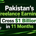 Pakistan’s Freelance Export Earnings Cross $1 Billion for the First Time in 11 Months 