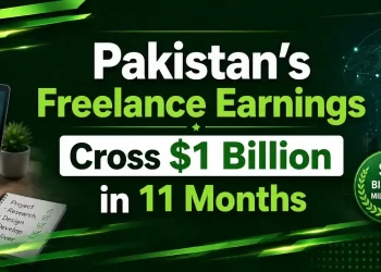 Pakistan’s Freelance Export Earnings Cross $1 Billion for the First Time in 11 Months 