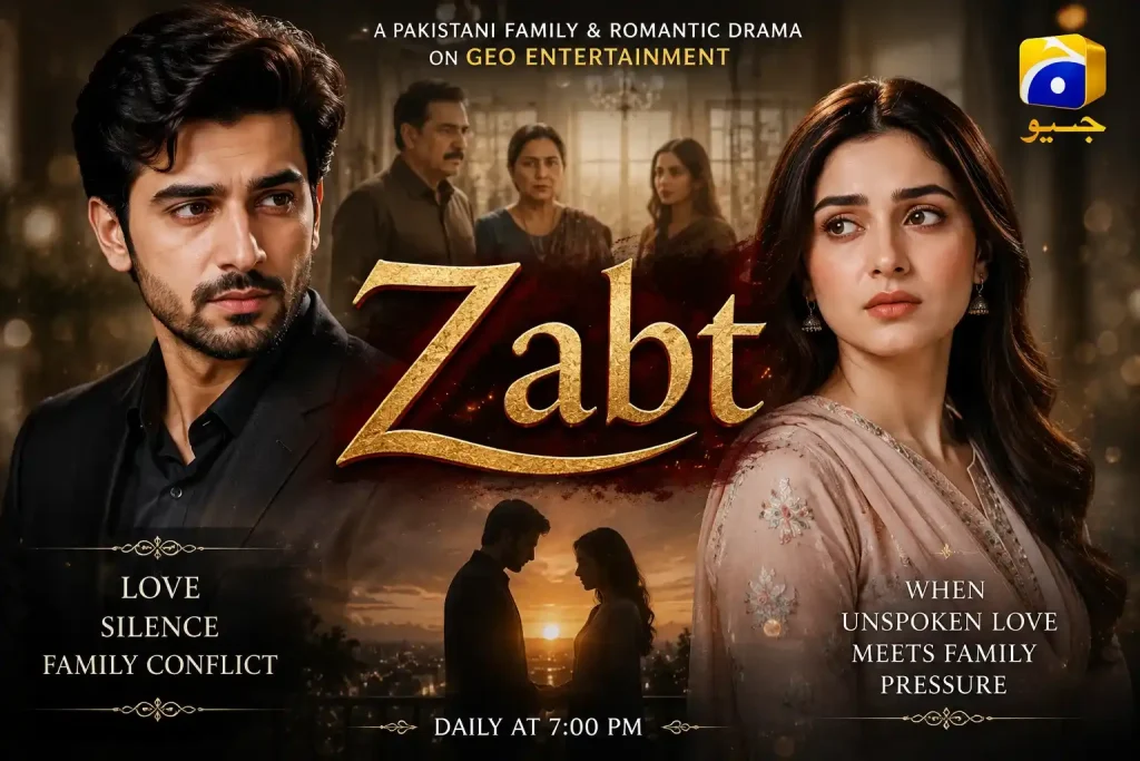 Cast members from a popular Pakistani drama airing in 2026